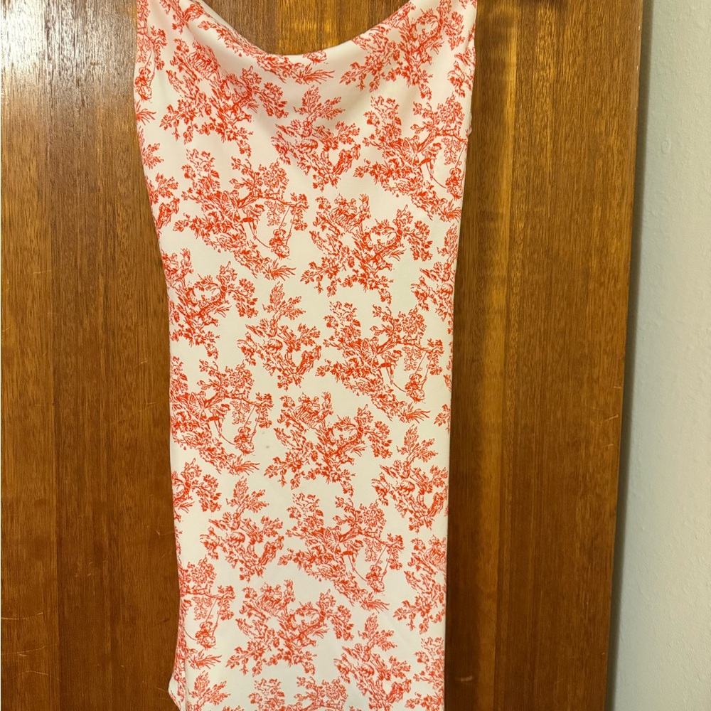 Urban Outfitters Red and White Mini Dress